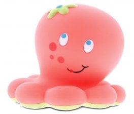 Bath toy pink octopus