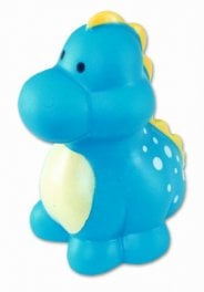 Squirter toy blue dinosaur