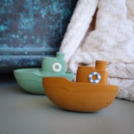 Bath toy 2-parts Lifeboat, natural rubber
