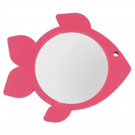 Bath Mirror Red Fish